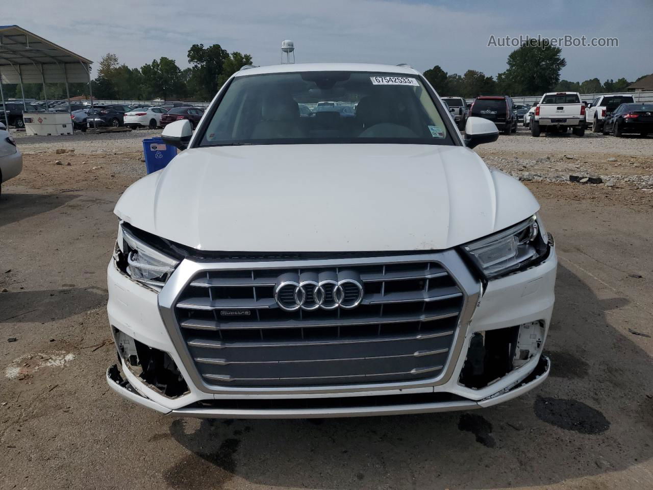 2018 Audi Q5 Premium Белый vin: WA1ANAFY5J2161355