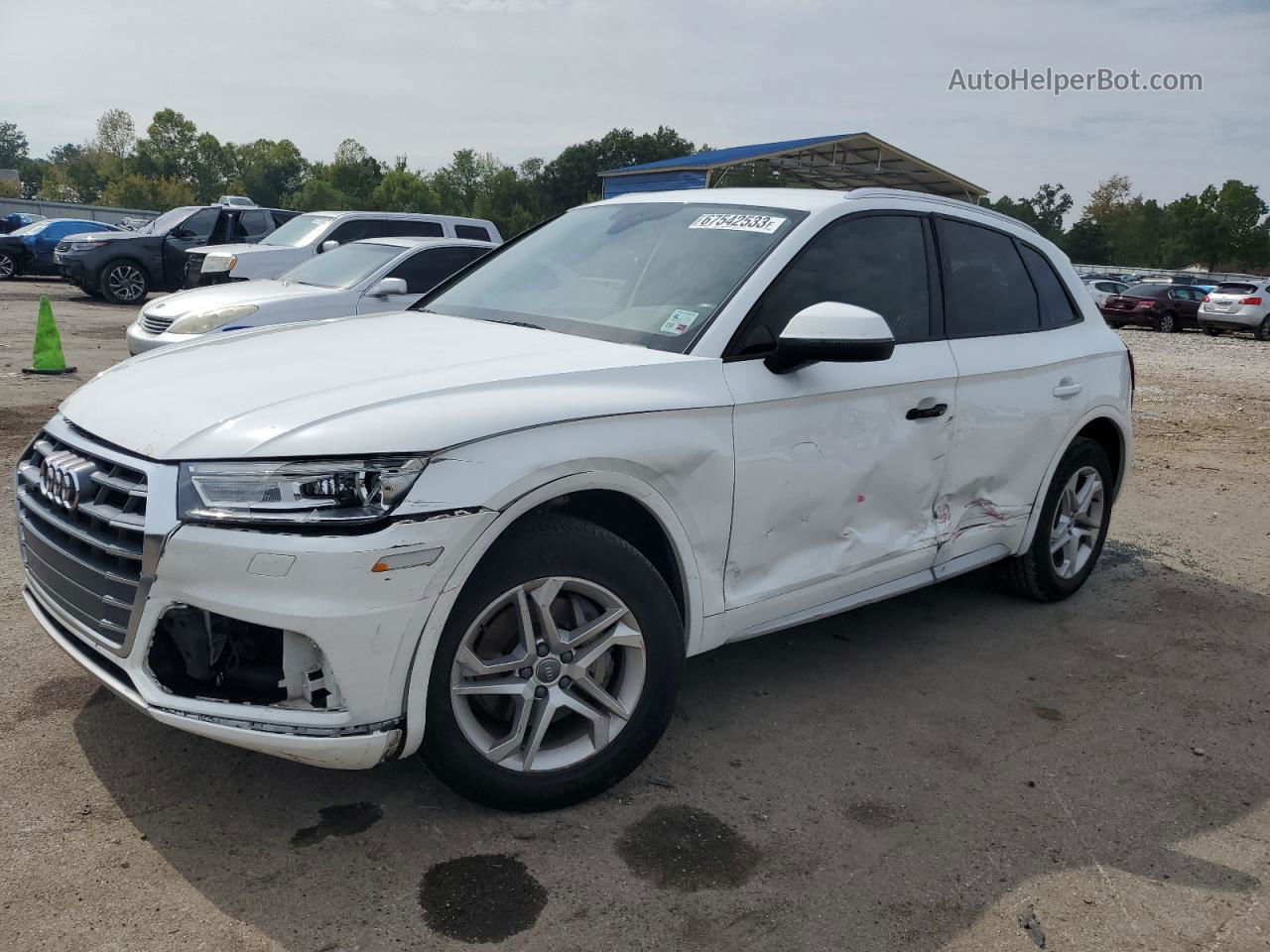 2018 Audi Q5 Premium Белый vin: WA1ANAFY5J2161355