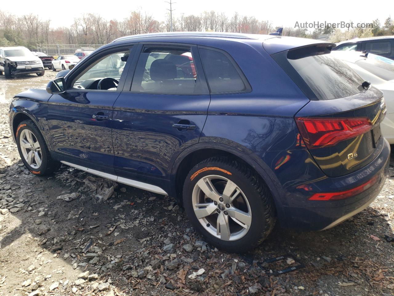 2018 Audi Q5 Premium Blue vin: WA1ANAFY7J2005883