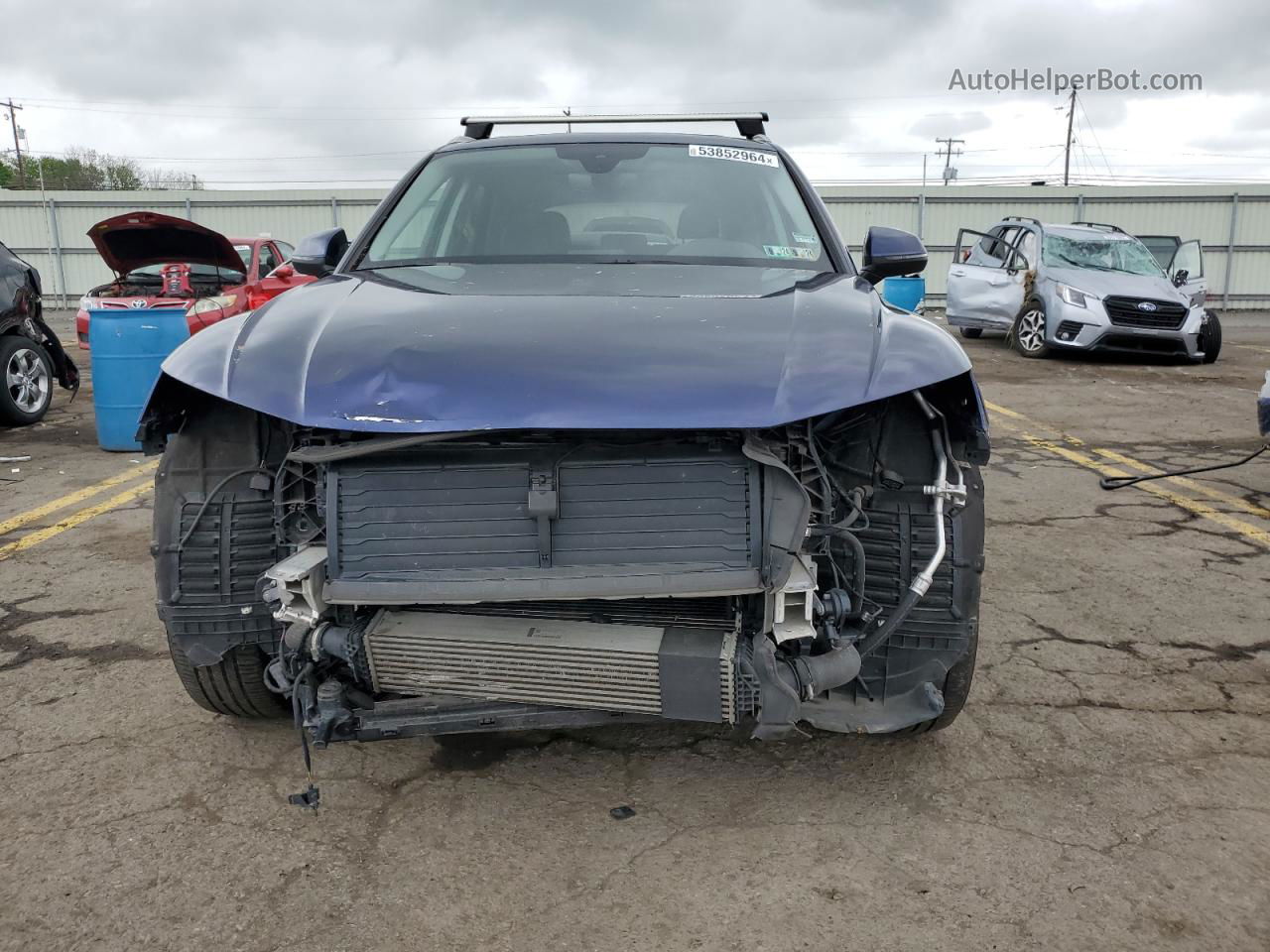 2018 Audi Q5 Premium Blue vin: WA1ANAFY7J2031643