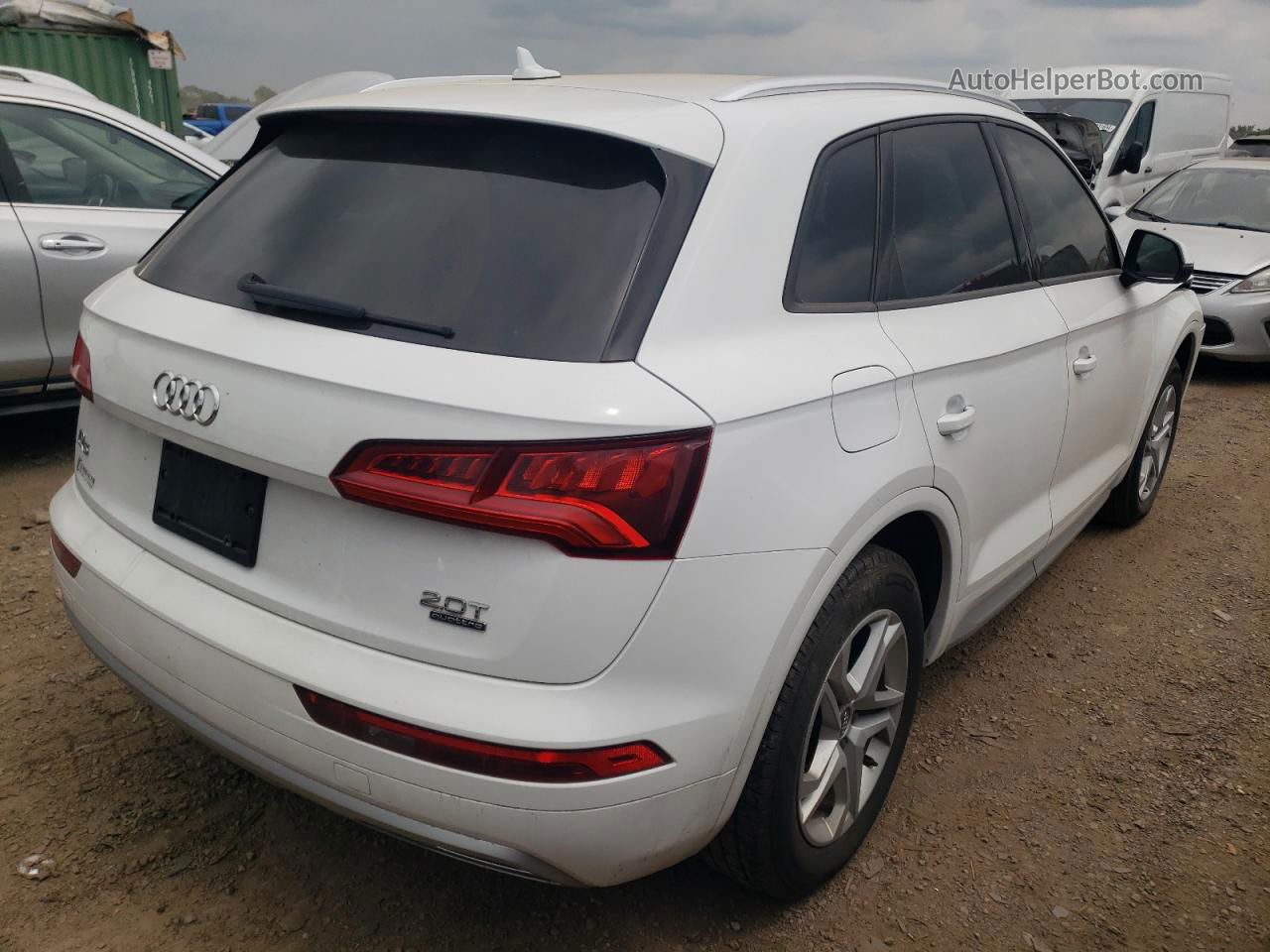 2018 Audi Q5 Premium White vin: WA1ANAFY7J2119625