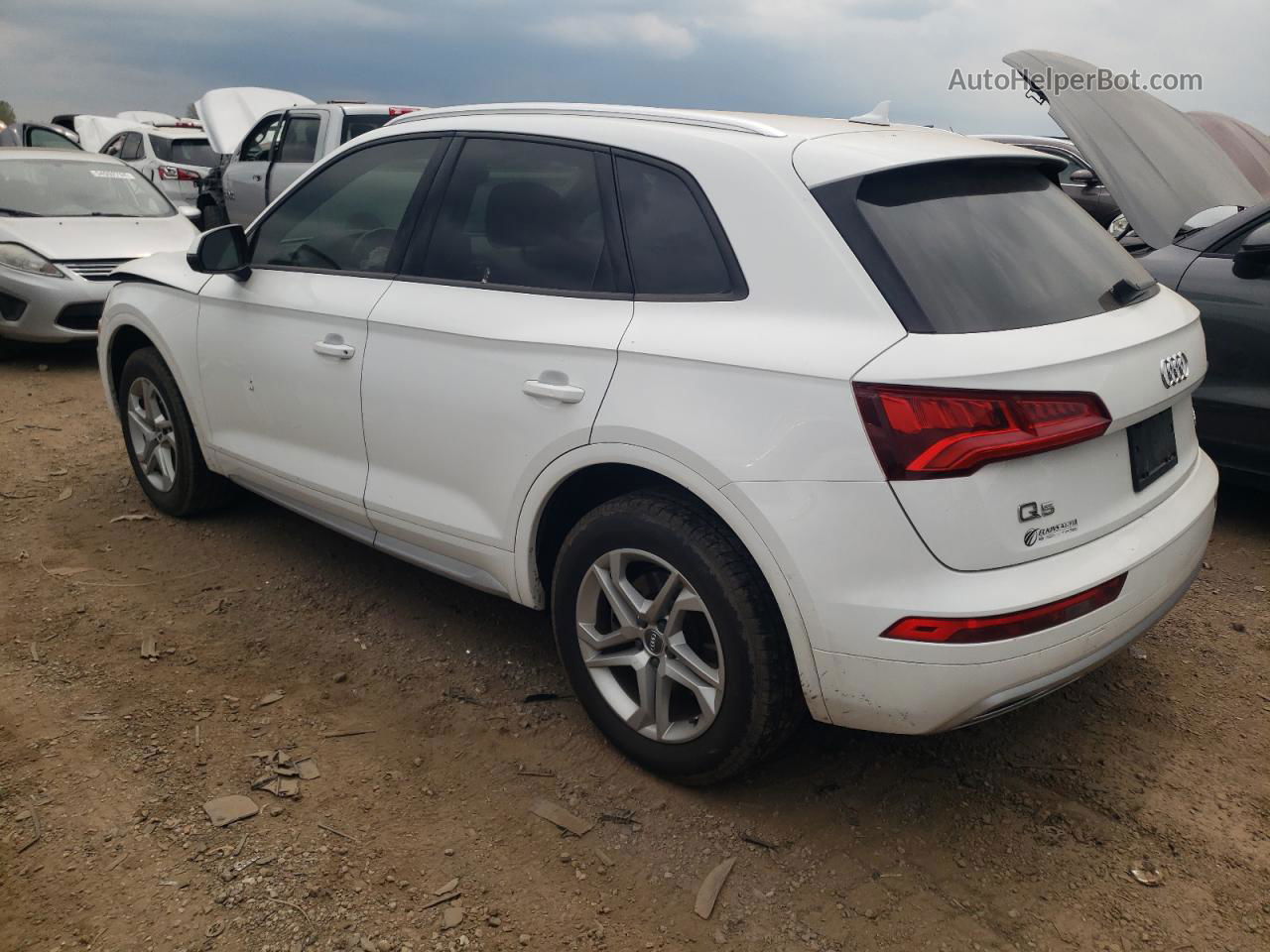 2018 Audi Q5 Premium White vin: WA1ANAFY7J2119625