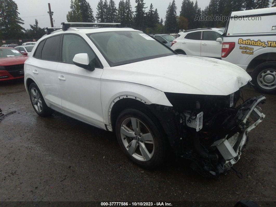 2018 Audi Q5 Premium/tech Premium White vin: WA1ANAFY7J2123822