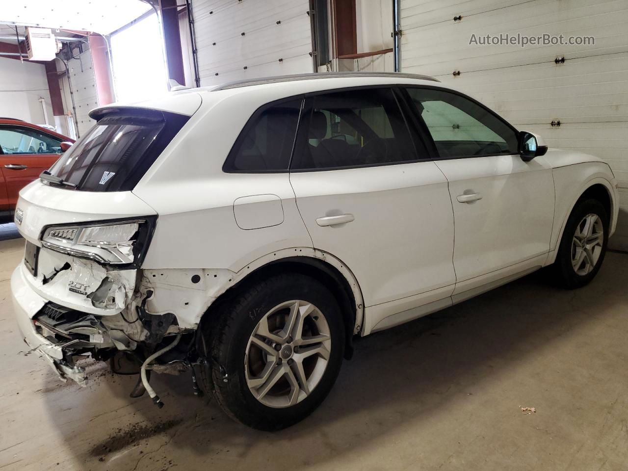 2018 Audi Q5 Premium White vin: WA1ANAFY7J2158408