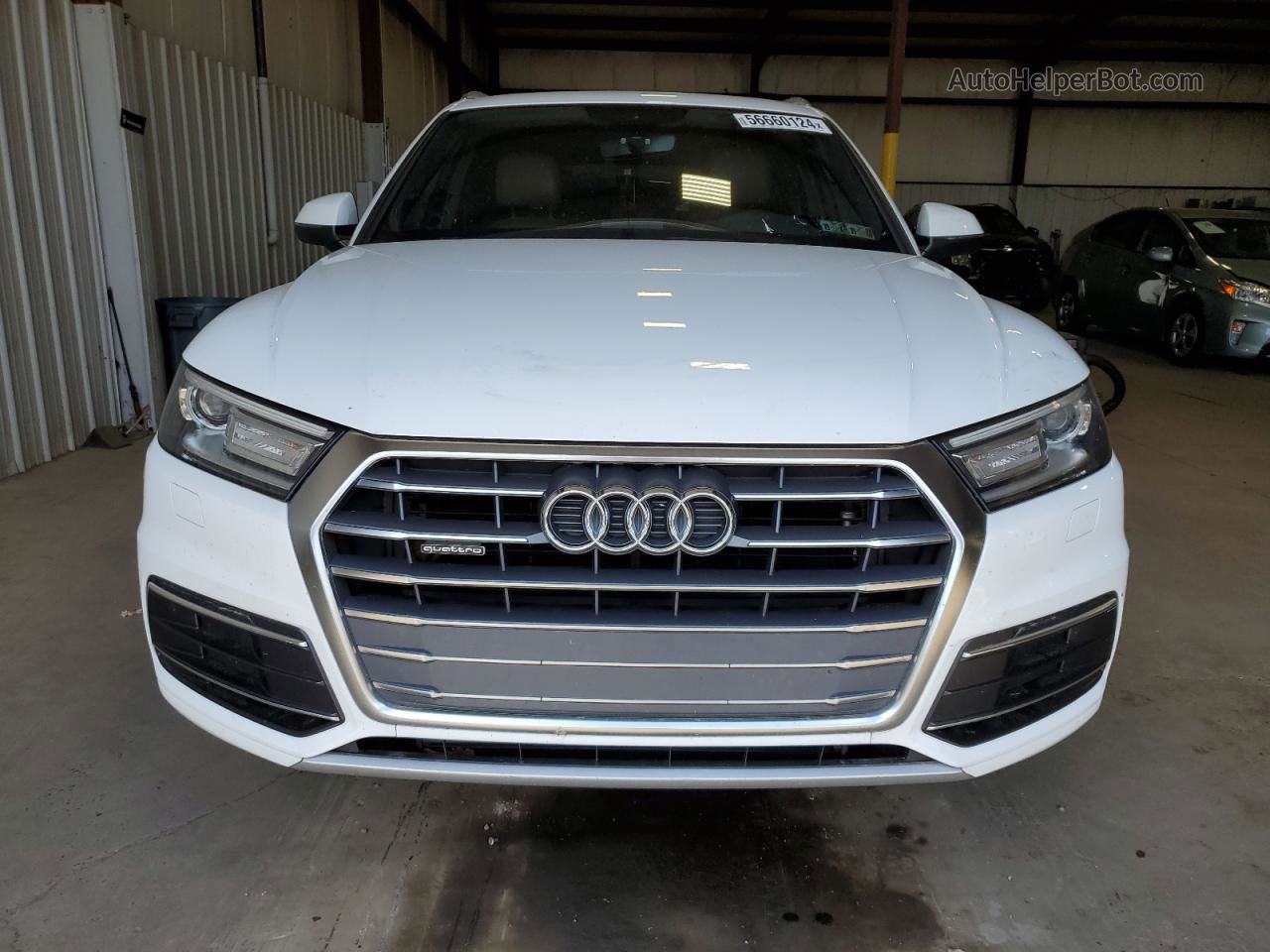 2018 Audi Q5 Premium White vin: WA1ANAFY7J2158408