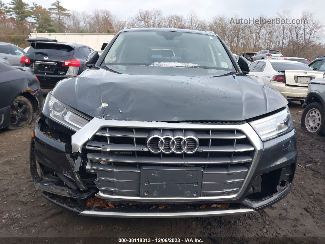 2018 Audi Q5   Gray vin: WA1ANAFY8J2020957