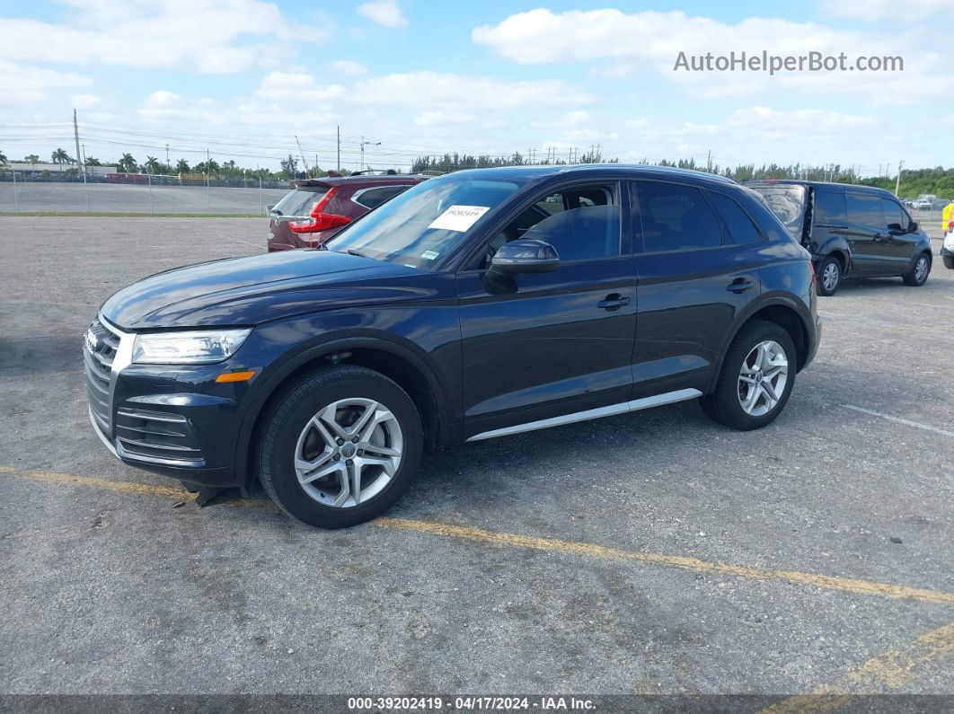 2018 Audi Q5 2.0t Premium/2.0t Tech Premium Dark Blue vin: WA1ANAFY8J2022899