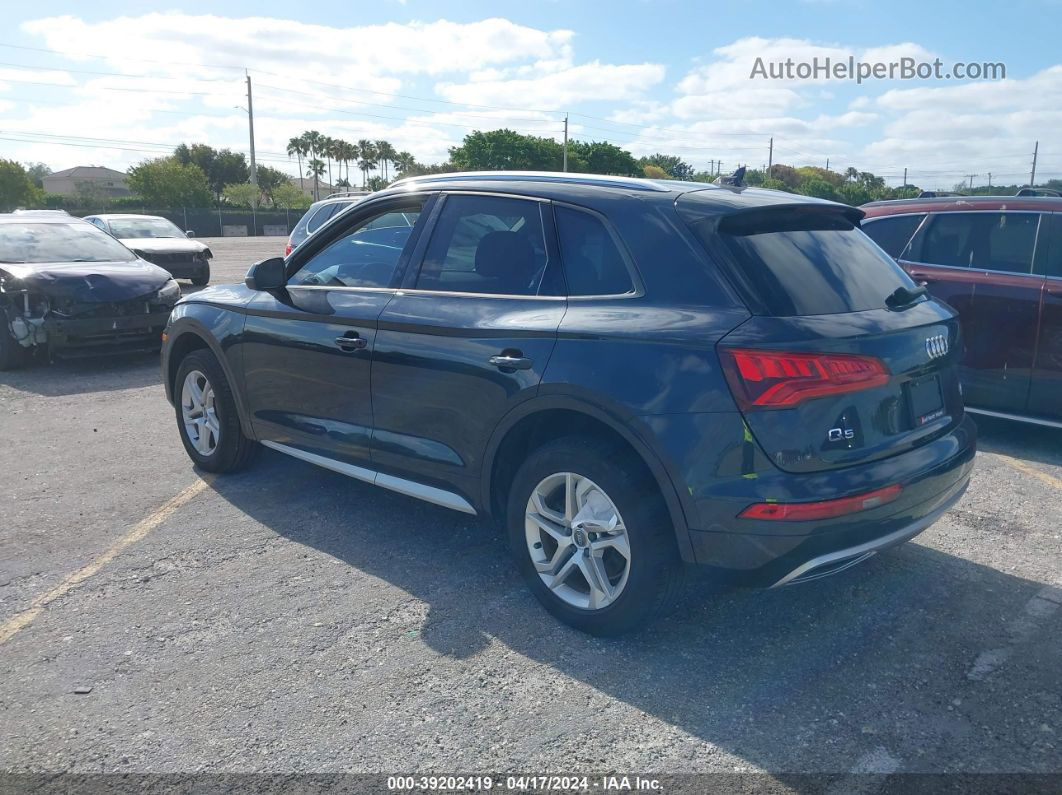 2018 Audi Q5 2.0t Premium/2.0t Tech Premium Dark Blue vin: WA1ANAFY8J2022899