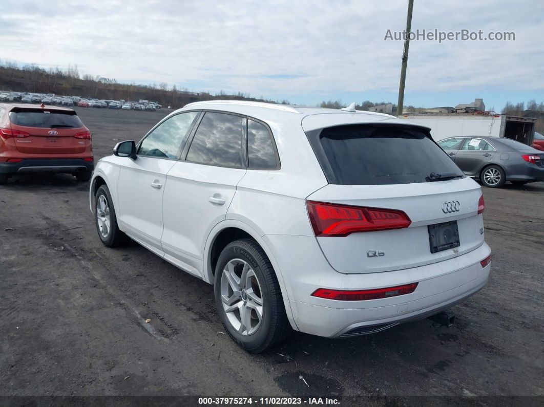 2018 Audi Q5 2.0t Tech Premium/2.0t Premium White vin: WA1ANAFY8J2037824