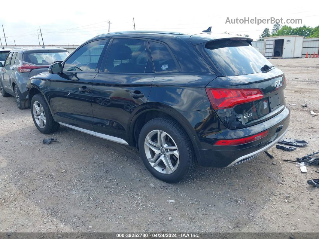 2018 Audi Q5 2.0t Premium/2.0t Tech Premium Черный vin: WA1ANAFY8J2073125