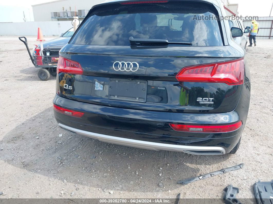 2018 Audi Q5 2.0t Premium/2.0t Tech Premium Черный vin: WA1ANAFY8J2073125