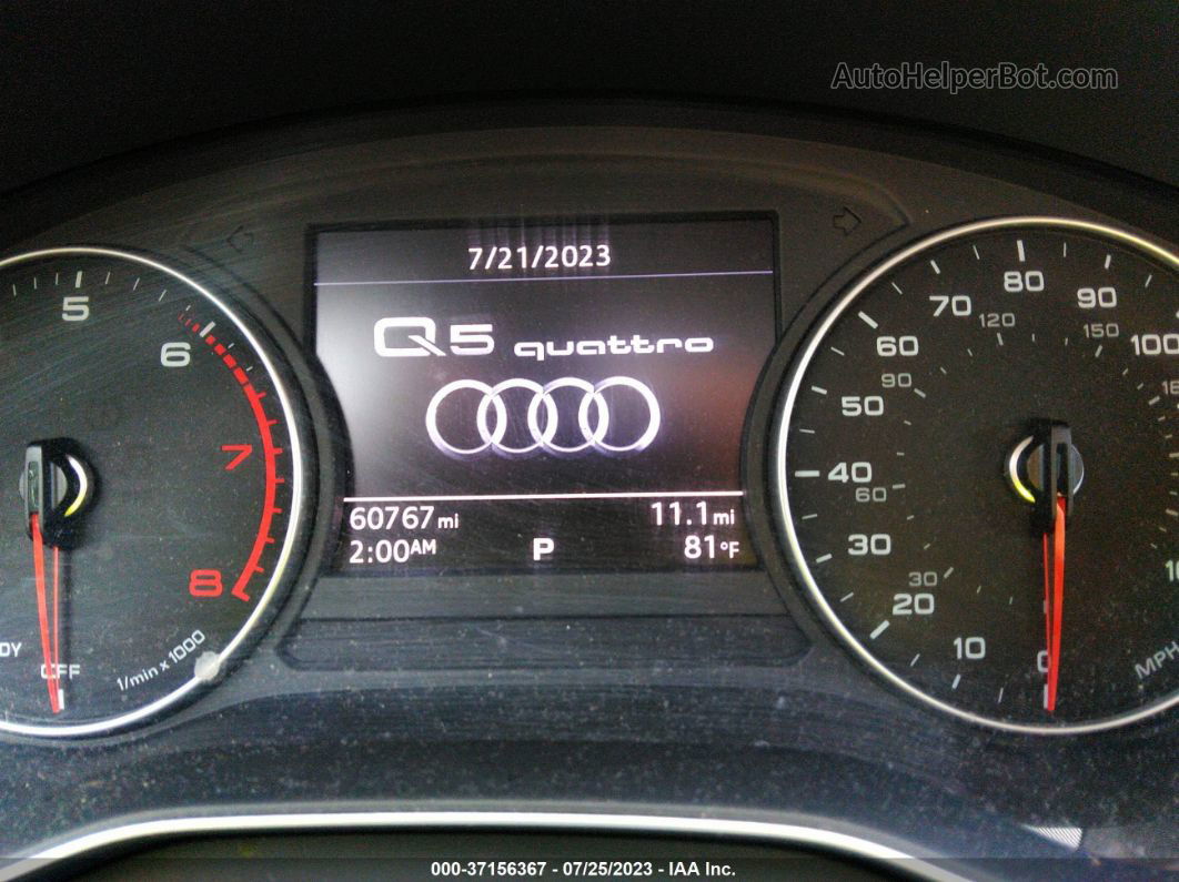 2018 Audi Q5 Premium/tech Premium Черный vin: WA1ANAFY9J2006484