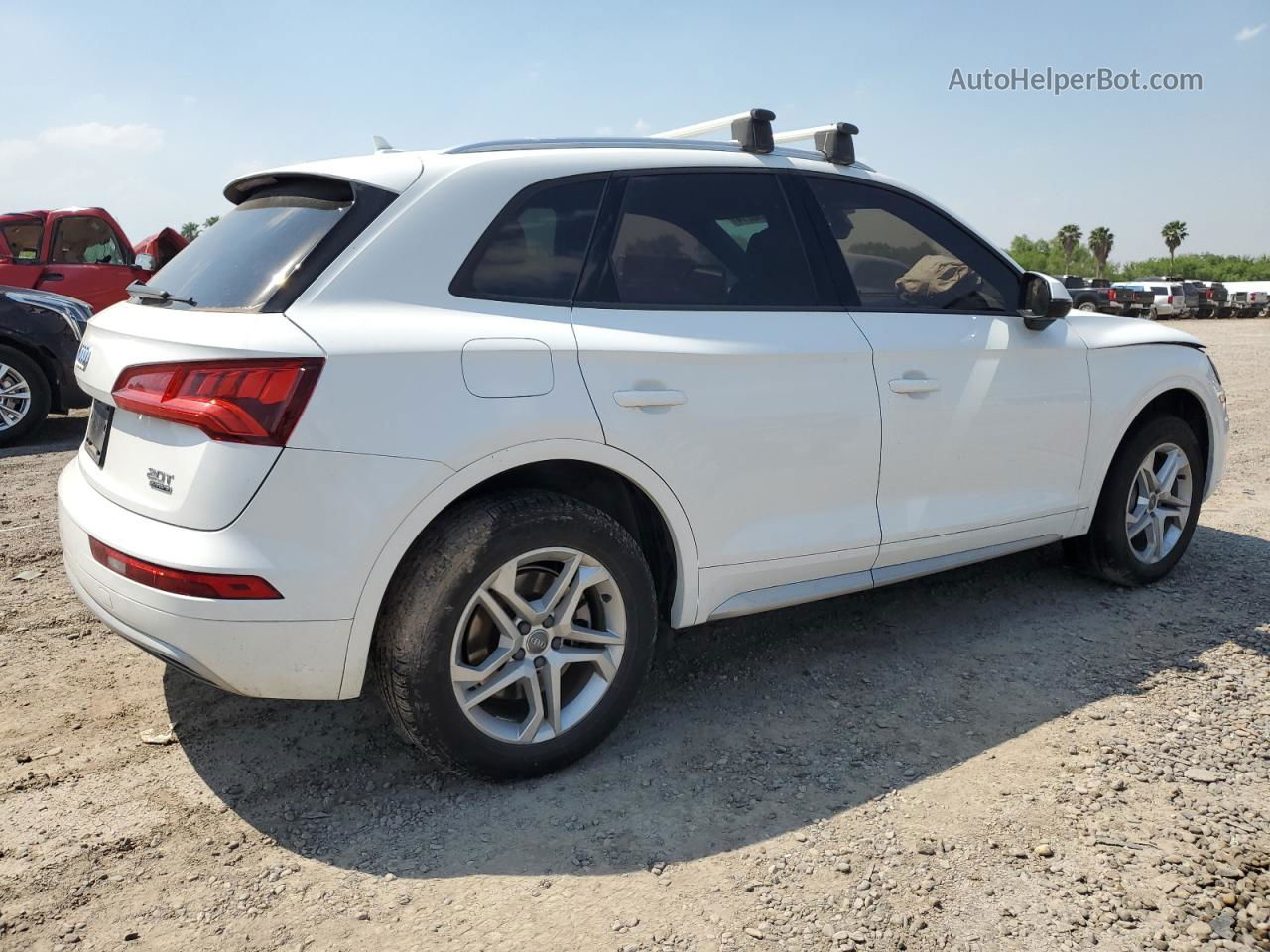 2018 Audi Q5 Premium White vin: WA1ANAFY9J2042806