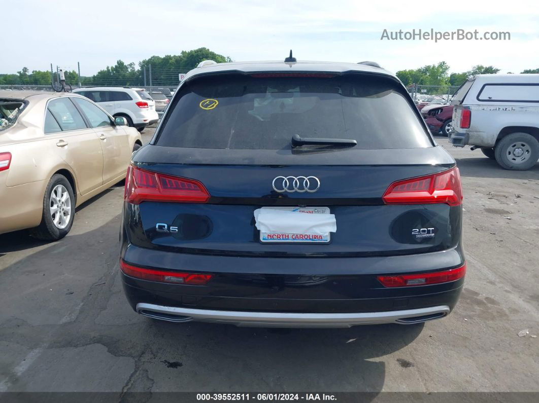 2018 Audi Q5 2.0t Premium/2.0t Tech Premium Black vin: WA1ANAFYXJ2024511