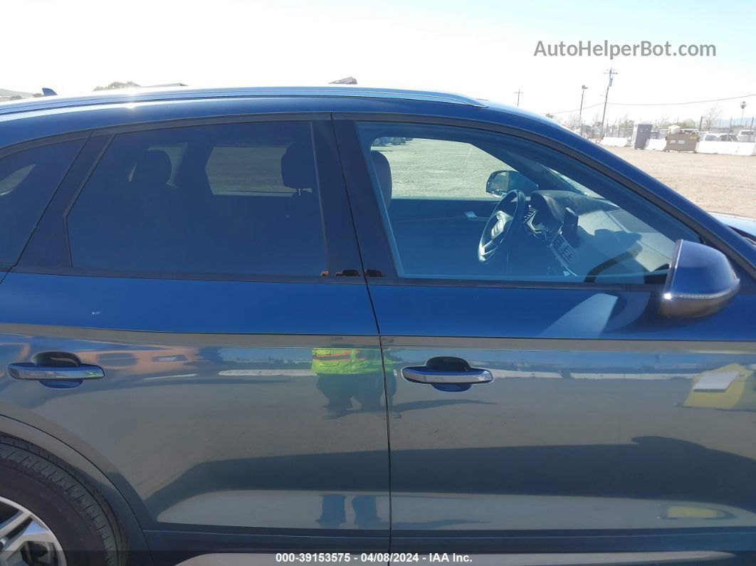 2018 Audi Q5 2.0t Premium/2.0t Tech Premium Blue vin: WA1ANAFYXJ2046301