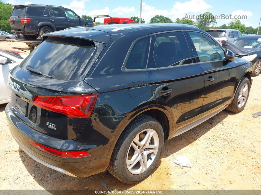 2018 Audi Q5 2.0t Premium/2.0t Tech Premium Черный vin: WA1ANAFYXJ2104987