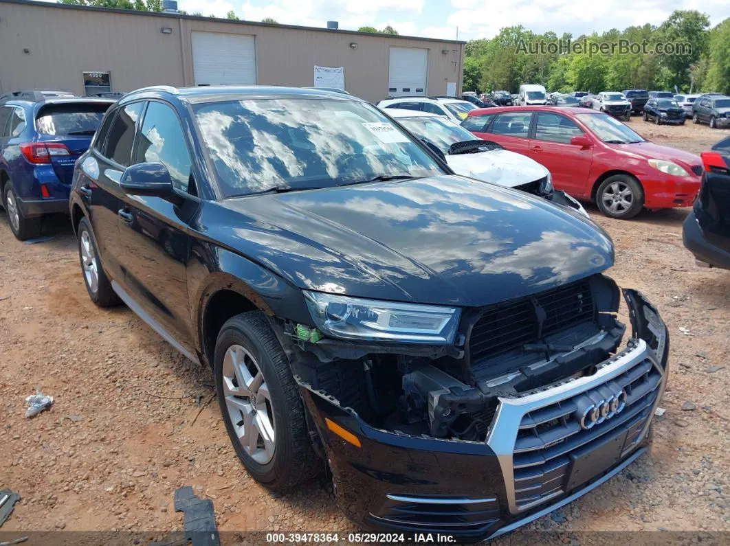 2018 Audi Q5 2.0t Premium/2.0t Tech Premium Черный vin: WA1ANAFYXJ2104987