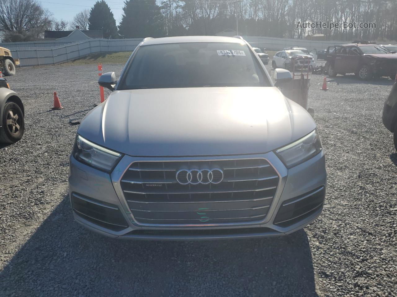 2018 Audi Q5 Premium Silver vin: WA1ANAFYXJ2203745