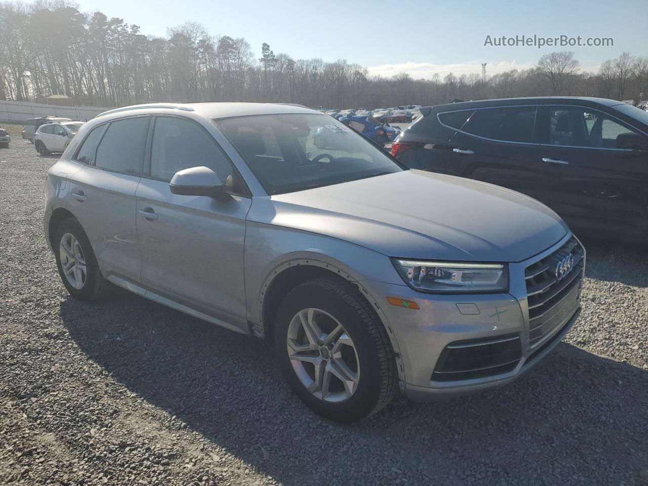 2018 Audi Q5 Premium Silver vin: WA1ANAFYXJ2203745