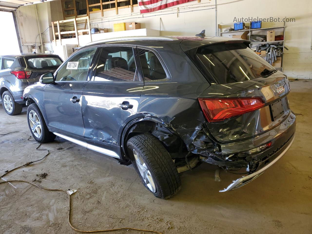 2018 Audi Q5 Premium Серый vin: WA1ANAFYXJ2216365