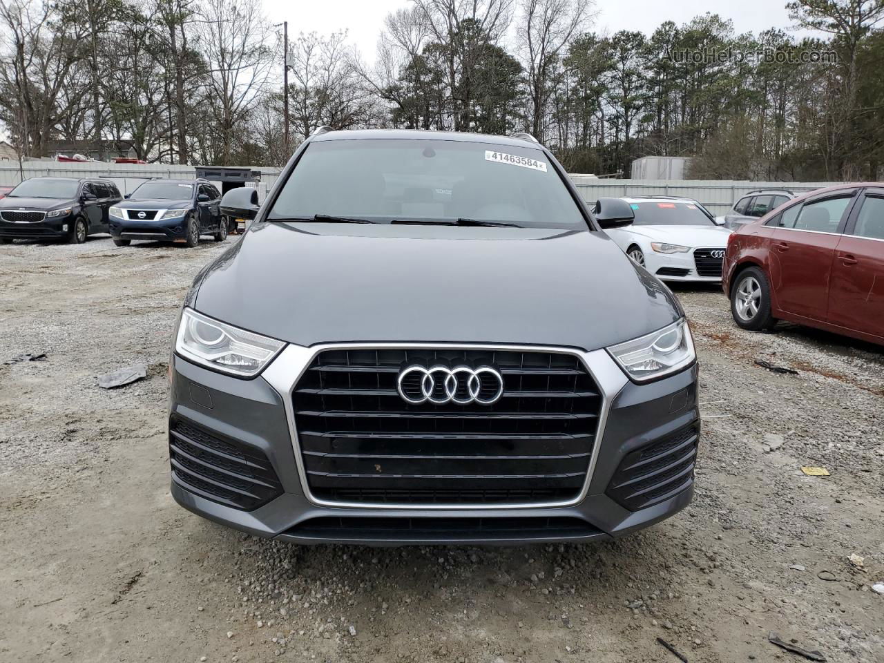 2018 Audi Q3 Premium Charcoal vin: WA1BCCFS0JR005409