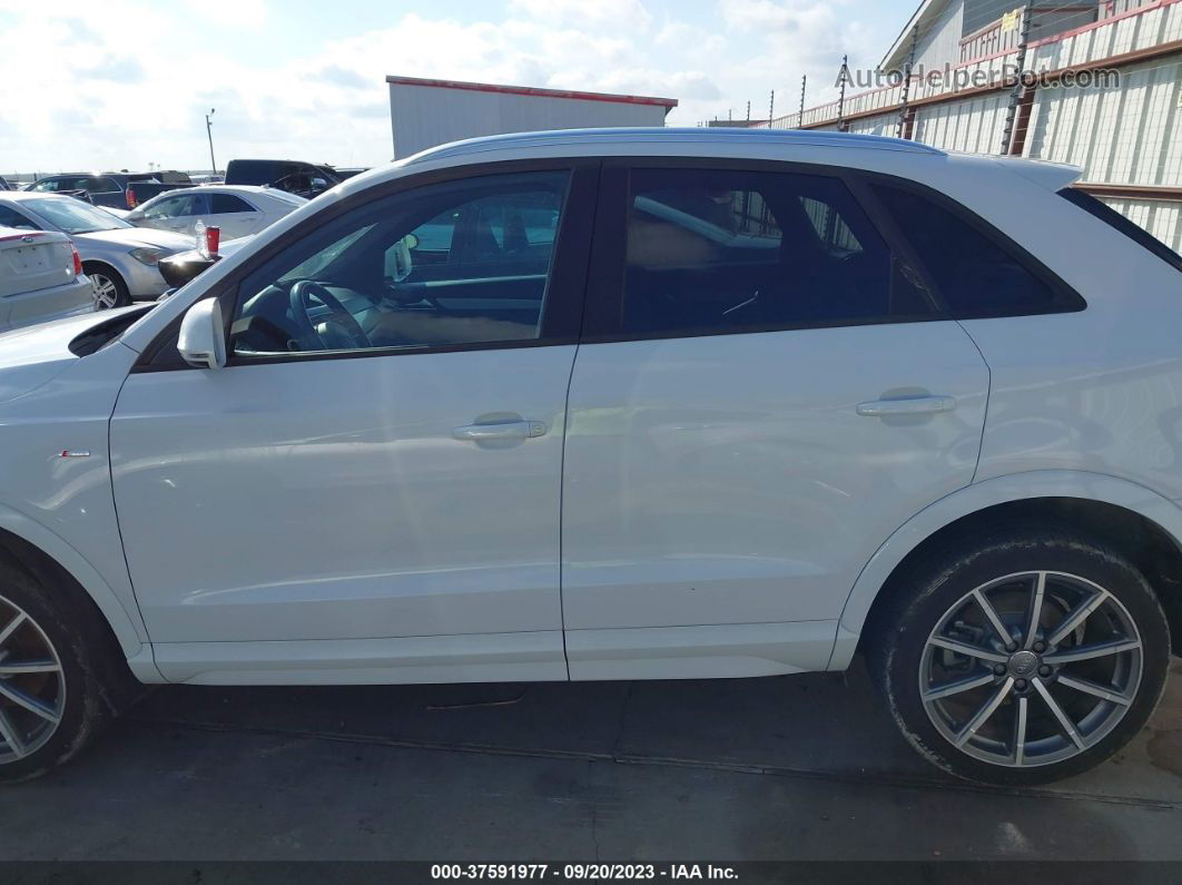 2018 Audi Q3 2.0t Sport Premium/2.0t Premium White vin: WA1BCCFS0JR016443