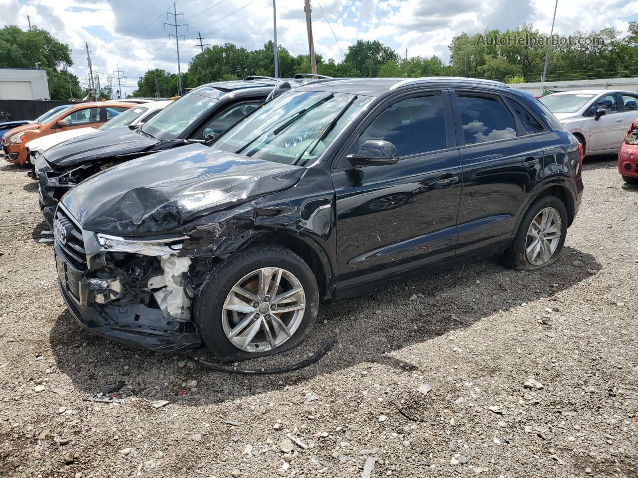 2018 Audi Q3 Premium Black vin: WA1BCCFS2JR004293