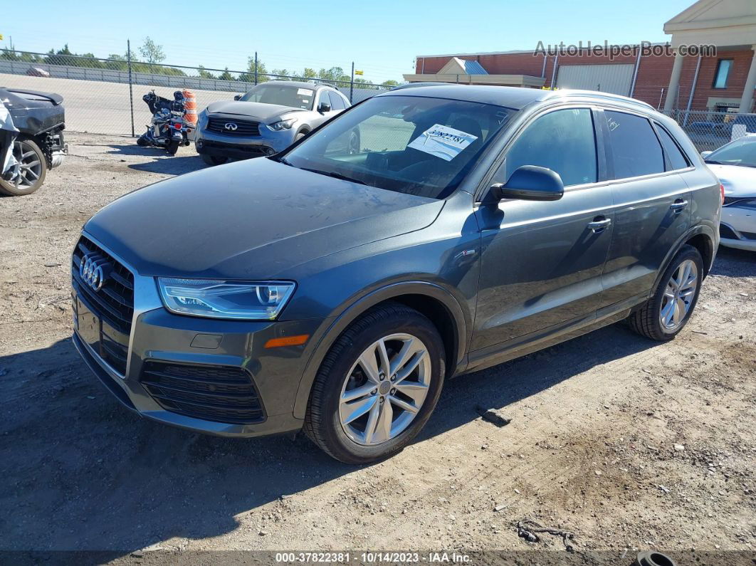 2018 Audi Q3 2.0t Sport Premium/2.0t Premium Gray vin: WA1BCCFS3JR008367