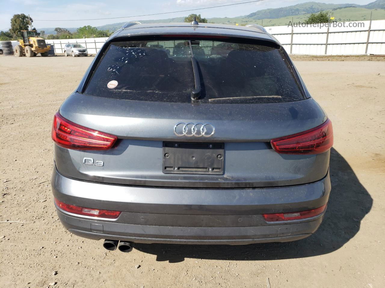 2018 Audi Q3 Premium Charcoal vin: WA1BCCFS3JR021409