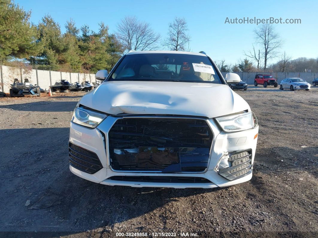 2018 Audi Q3 2.0t Premium White vin: WA1BCCFS4JR004408