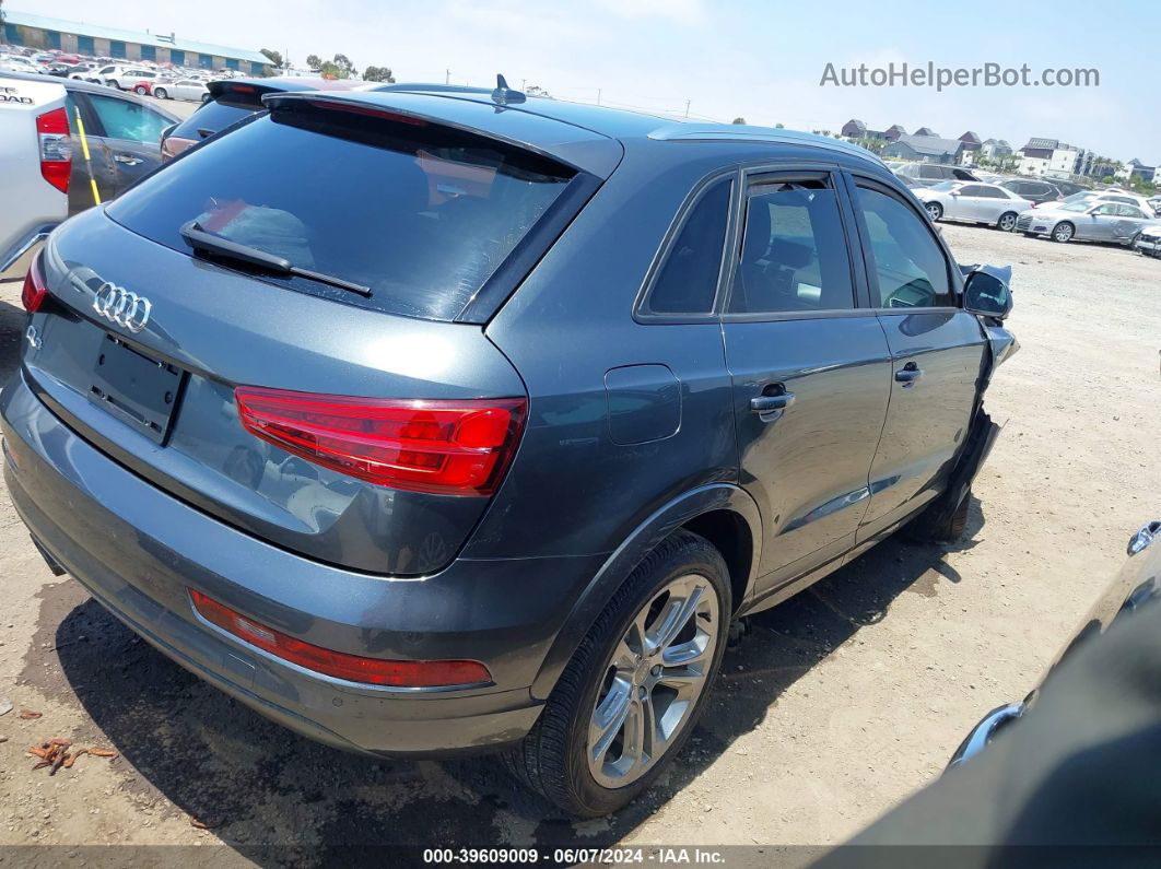 2018 Audi Q3 2.0t Premium/2.0t Sport Premium Gray vin: WA1BCCFS4JR019345