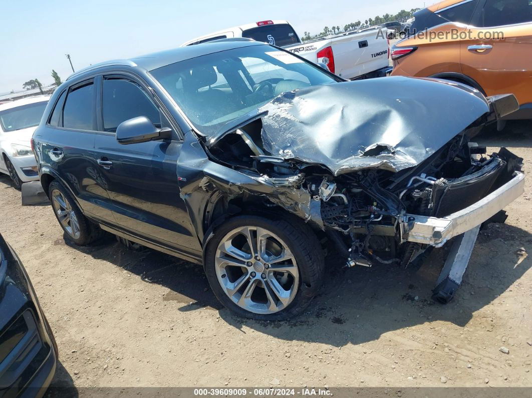 2018 Audi Q3 2.0t Premium/2.0t Sport Premium Gray vin: WA1BCCFS4JR019345