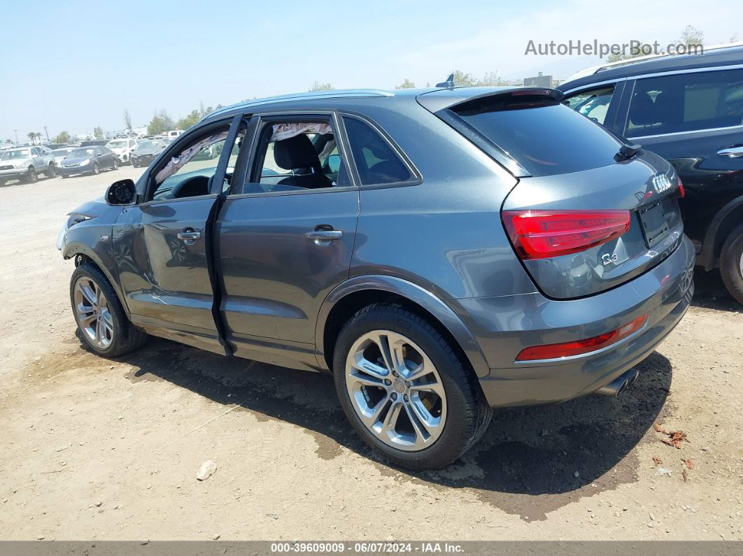 2018 Audi Q3 2.0t Premium/2.0t Sport Premium Gray vin: WA1BCCFS4JR019345