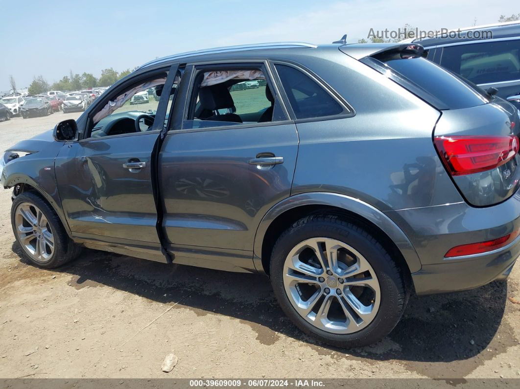 2018 Audi Q3 2.0t Premium/2.0t Sport Premium Gray vin: WA1BCCFS4JR019345