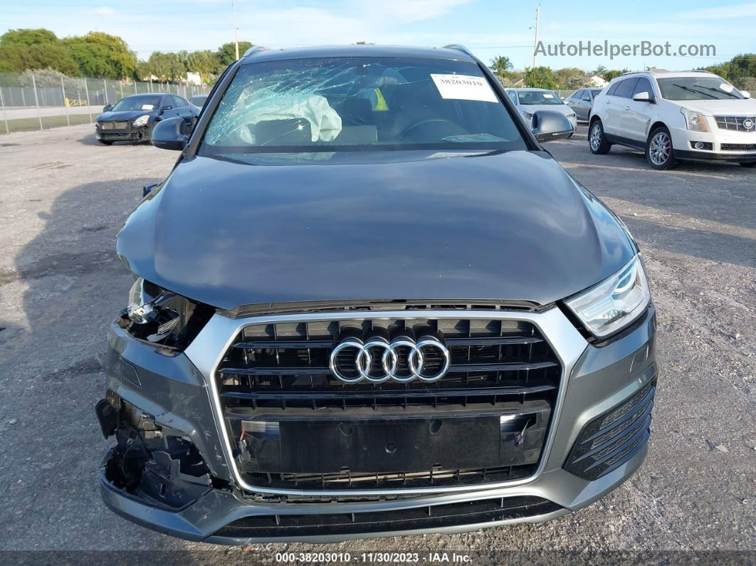 2018 Audi Q3 2.0t Sport Premium/2.0t Premium Серый vin: WA1BCCFS6JR005754