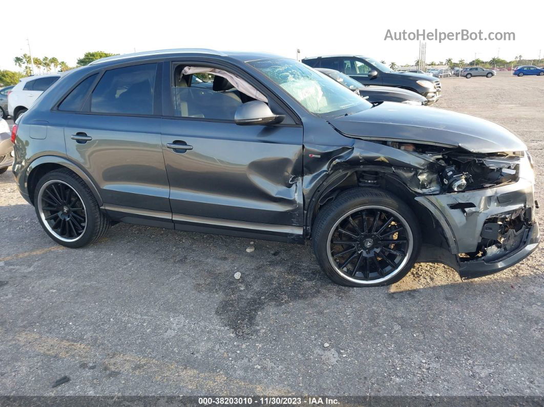 2018 Audi Q3 2.0t Sport Premium/2.0t Premium Gray vin: WA1BCCFS6JR005754