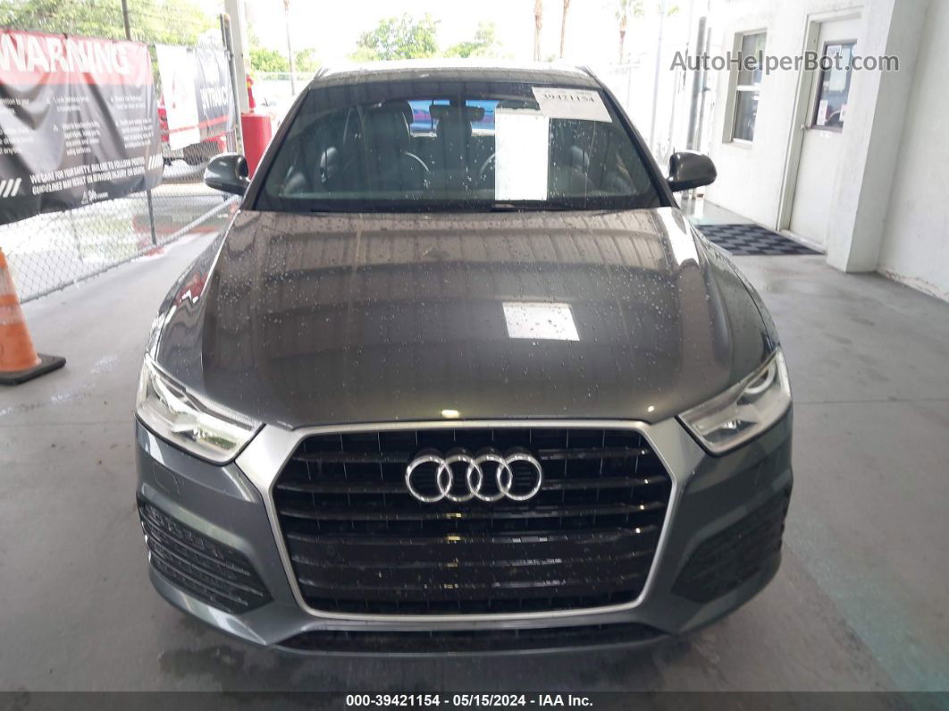 2018 Audi Q3 2.0t Premium Gray vin: WA1BCCFS6JR005799