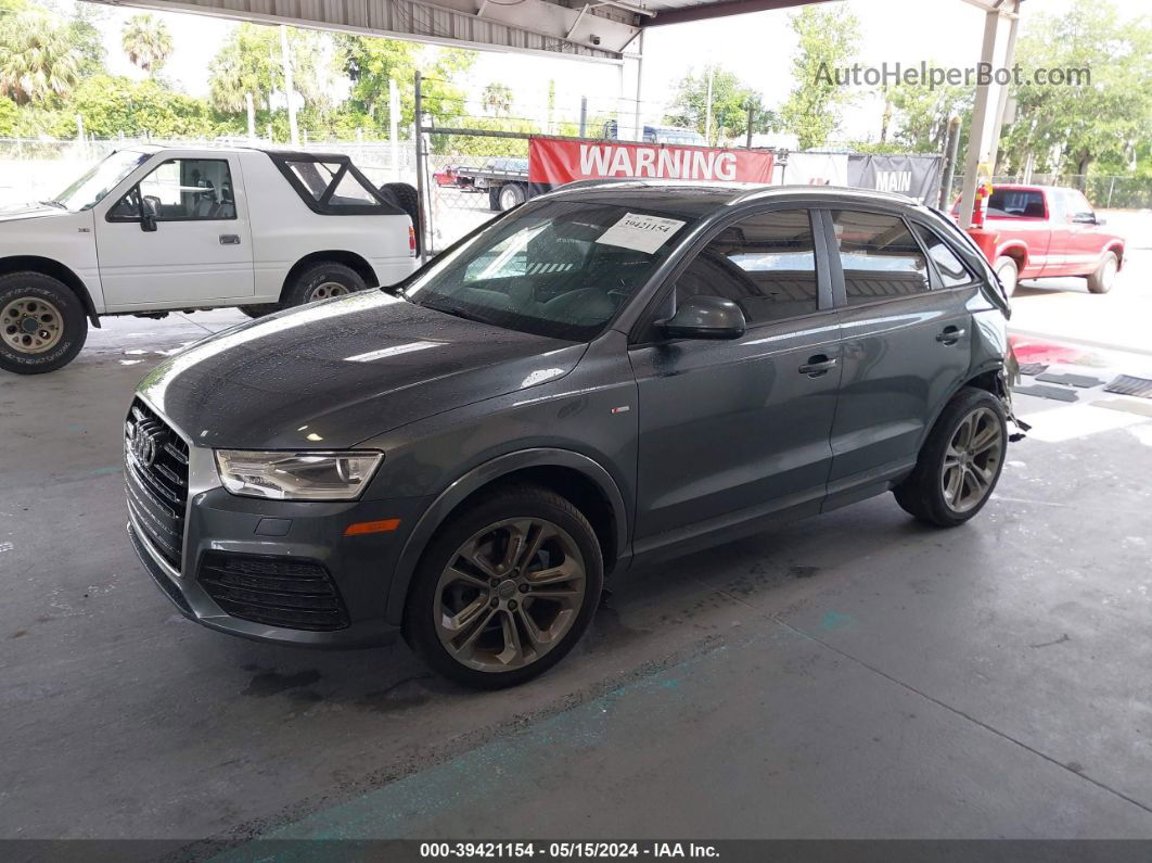 2018 Audi Q3 2.0t Premium Gray vin: WA1BCCFS6JR005799