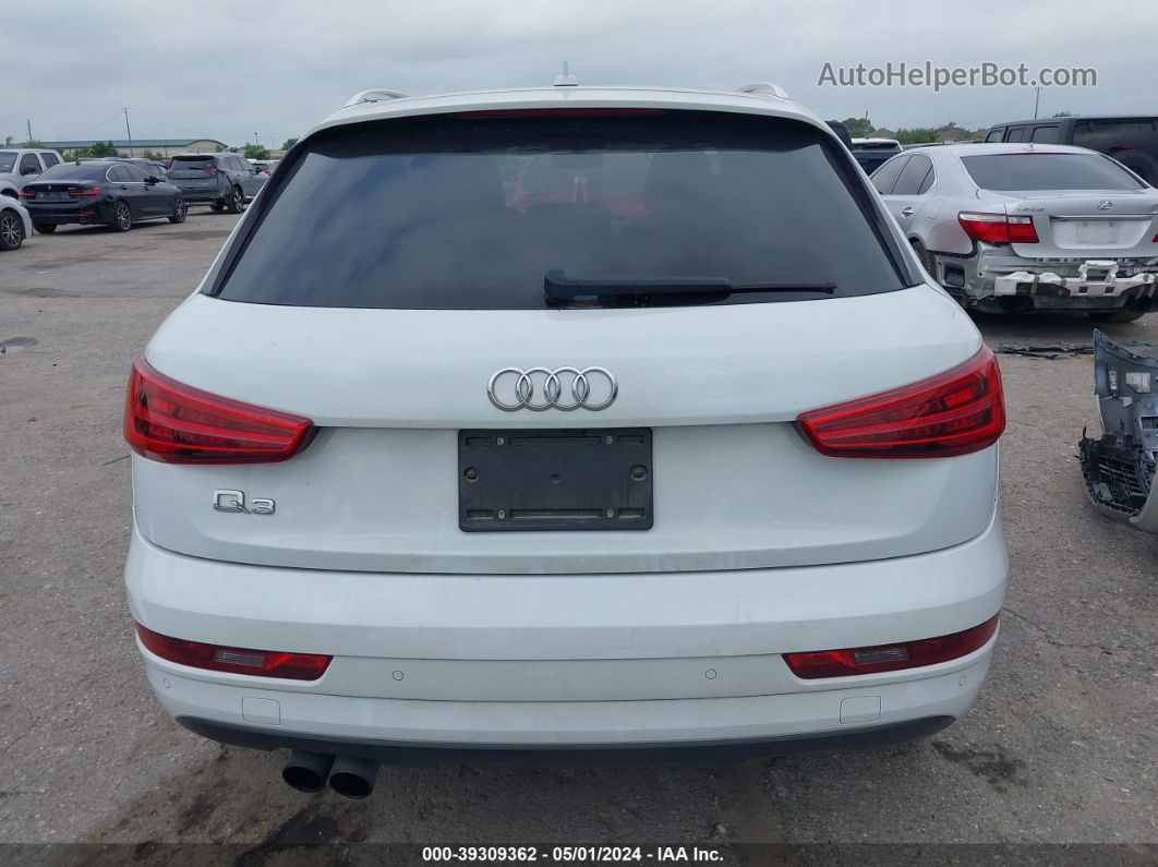 2018 Audi Q3 2.0t Premium/2.0t Sport Premium Белый vin: WA1BCCFS6JR025664