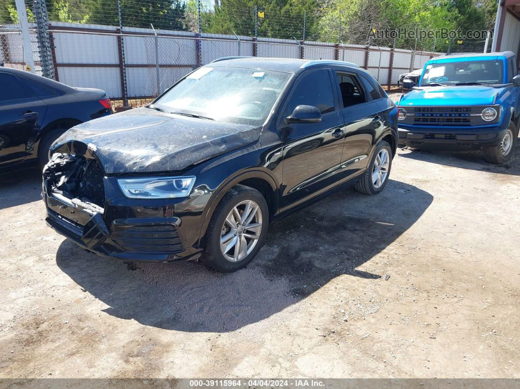 2018 Audi Q3 2.0t Sport Premium Черный vin: WA1BCCFS8JR019462