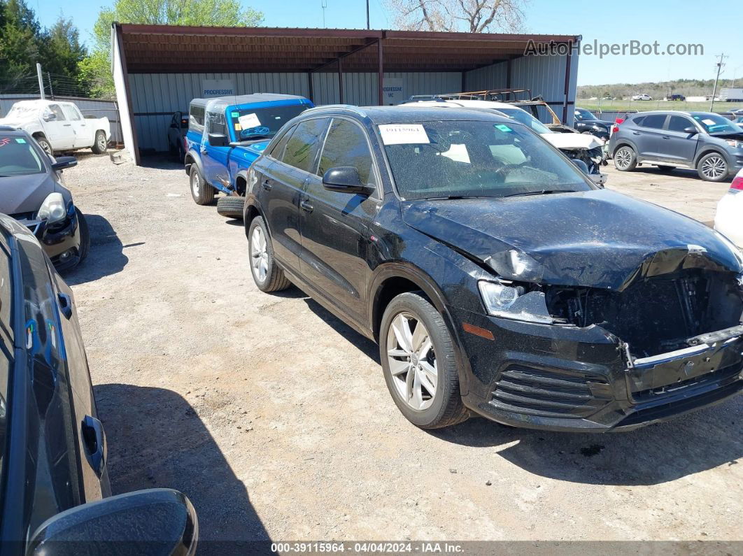 2018 Audi Q3 2.0t Sport Premium Черный vin: WA1BCCFS8JR019462