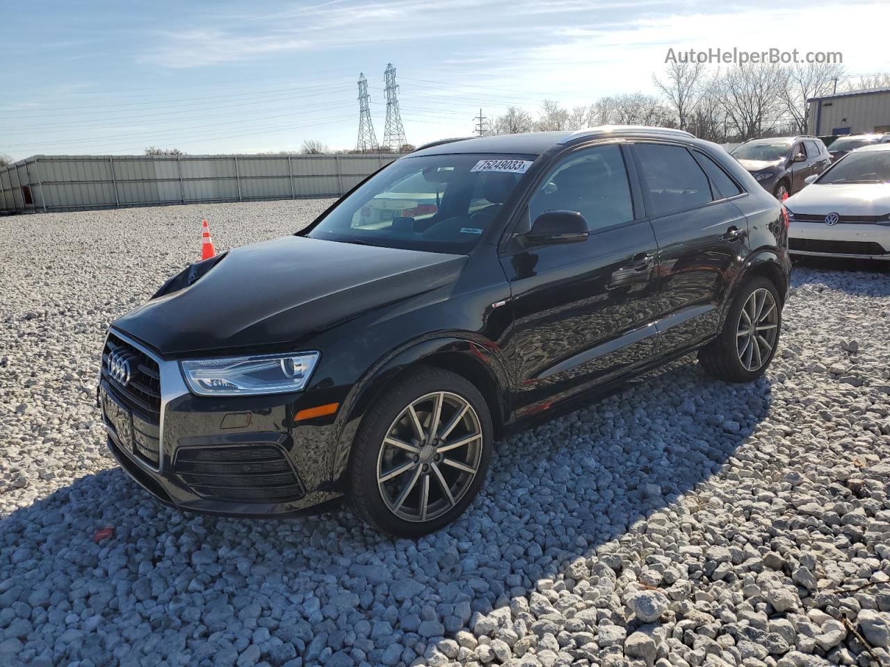 2018 Audi Q3 Premium Black vin: WA1BCCFS9JR004470