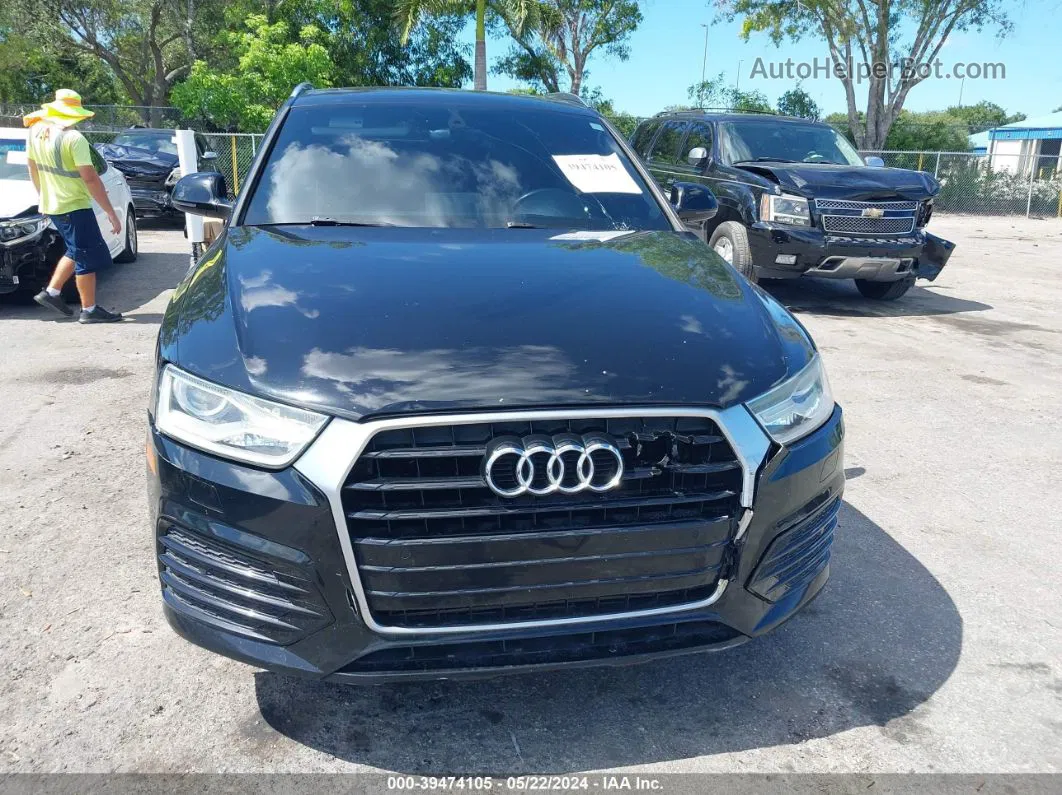 2018 Audi Q3 2.0t Premium/2.0t Sport Premium Black vin: WA1BCCFS9JR013136