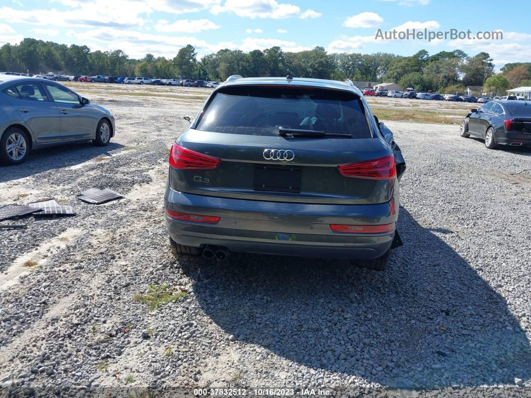 2018 Audi Q3 2.0t Sport Premium Gray vin: WA1BCCFS9JR015405