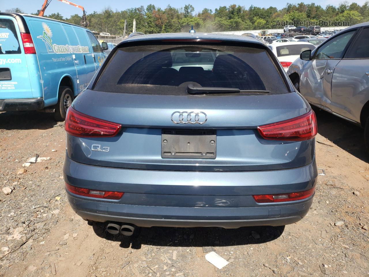 2018 Audi Q3 Premium Blue vin: WA1BCCFSXJR002503