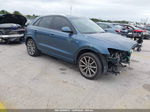 2018 Audi Q3 2.0t Premium/2.0t Sport Premium Blue vin: WA1BCCFSXJR028261