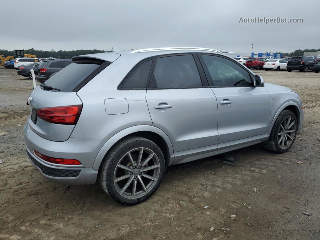 2018 Audi Q3 Premium Silver vin: WA1BCCFSXJR032102