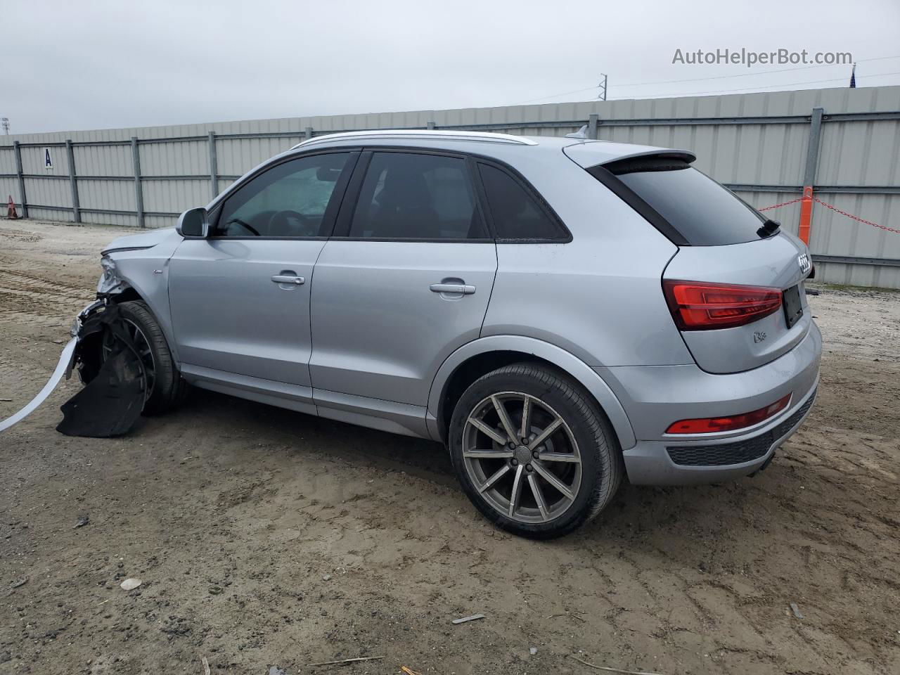 2018 Audi Q3 Premium Silver vin: WA1BCCFSXJR032102