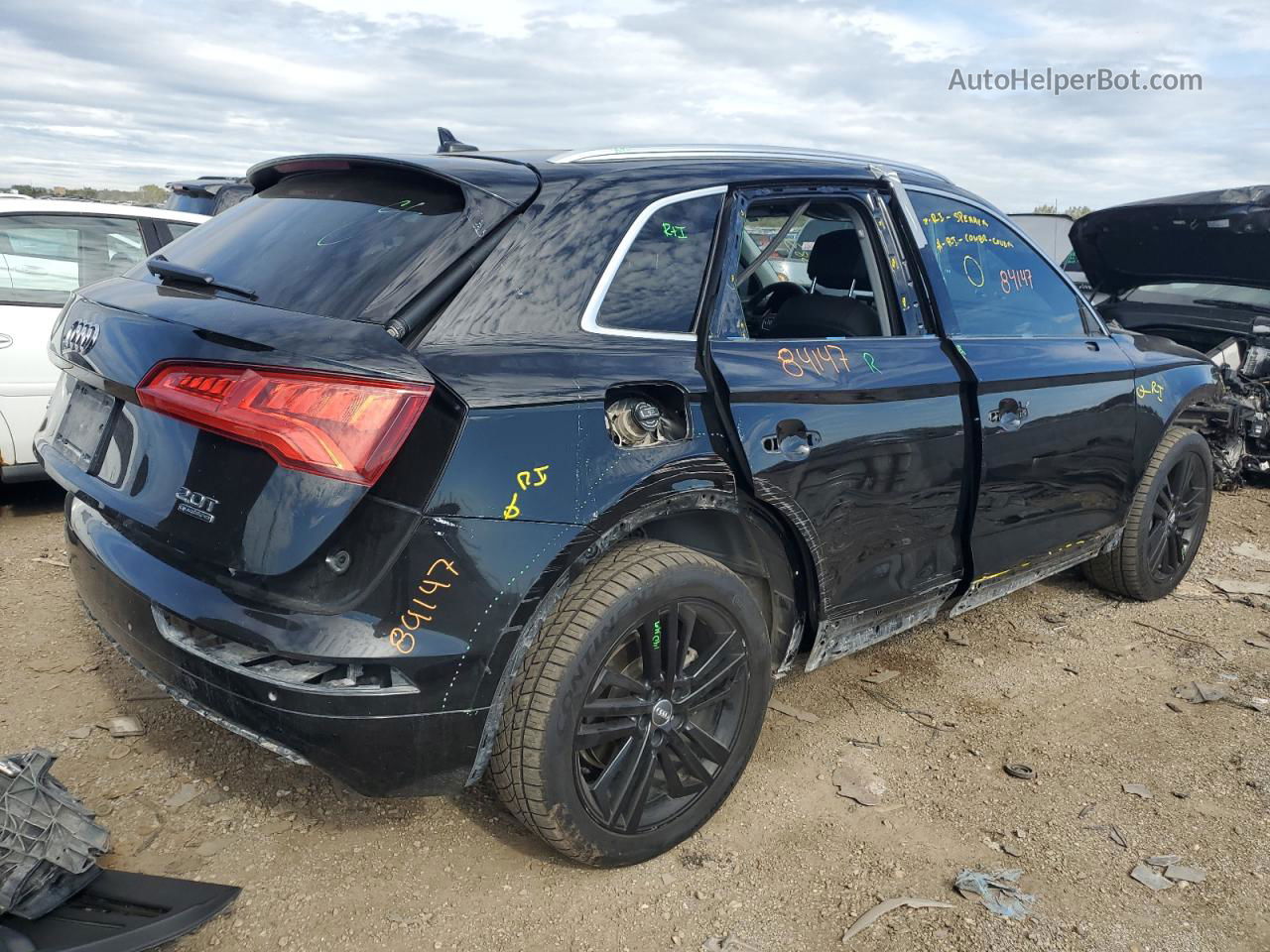 2018 Audi Q5 Premium Plus Black vin: WA1BNAFY0J2004966