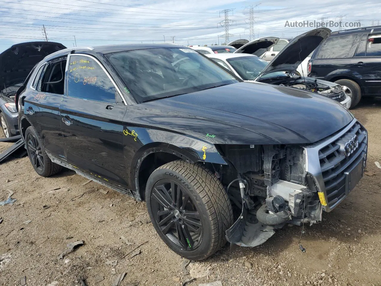 2018 Audi Q5 Premium Plus Black vin: WA1BNAFY0J2004966